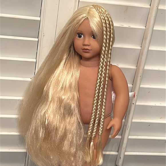 Our Generation Hair Grow Doll Blonde Hair Doll for Kids - Picture 6 of 8
